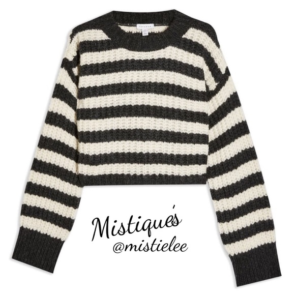 Last One. TOPSHOP Oversized Crop Style Sweater NWT - Picture 7 of 10